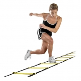 Escada de Agilidade 10 Degraus 5 Metros - Amarelo