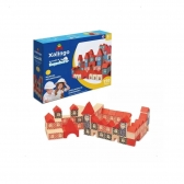 Brincando de Engenheiro 150 peças - Xalingo - Vermelho