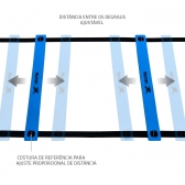 Escada de Agilidade Muvin 5 Metros - Azul/Preto