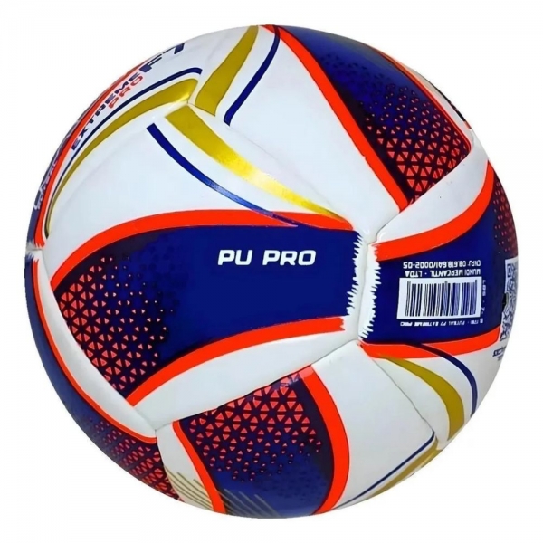 Bola Futsal Infantil Kagiva F7 Extreme PRO Oficial - Branco/Azul