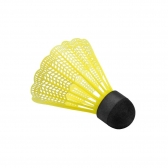 Kit Badminton Vollo Completo com 2 Raquetes e 2 Petecas - Preto/Laranja