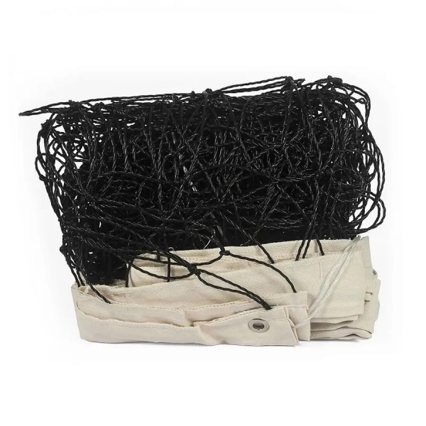 Rede de Vôlei Oficial 2 Faixas Spitter - Preto/Branco