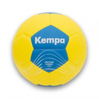 Bola Handebol Infantil Kempa Spectrum Synergy Plus Tam 1 - Amarelo e Azul