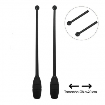 Par de Maça Ginástica Rítmica Infantil 35 cm