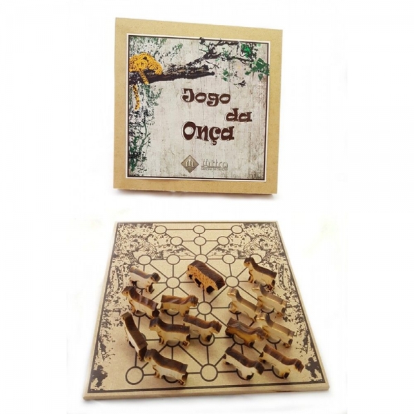 Jogo Da Onça - Mitra - Marrom