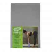Bloco De Yoga e Pilates EvaMax Cinza - Cinza