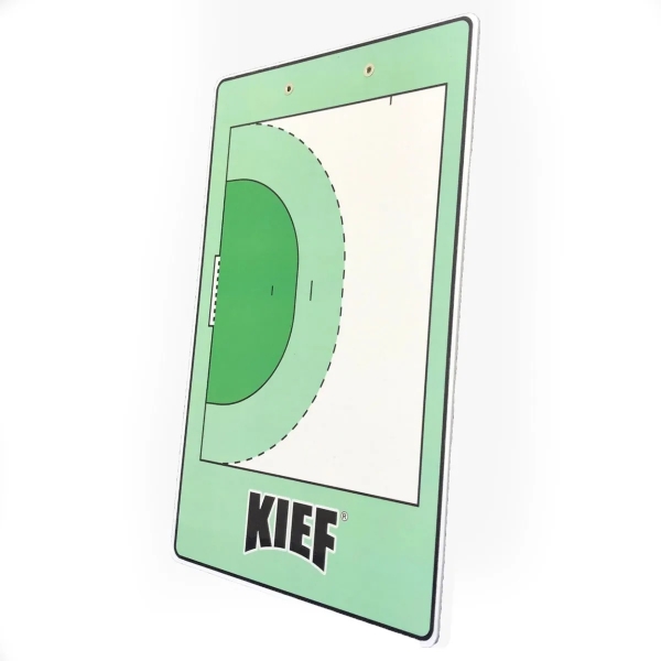 Prancheta Tática Dupla Face de Handebol Kief - Verde/Branco