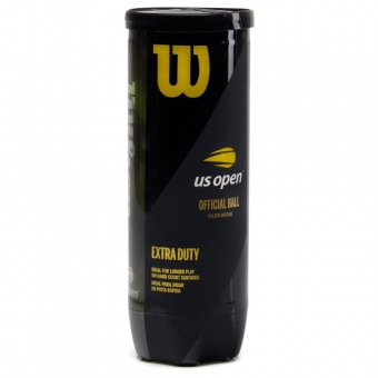 Bola de Tênis Wilson US Open Extra Duty (Tubo com 3 bolas)