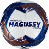 Bola Handebol Infantil Magussy H1L Evolution - Branco/Azul