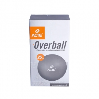 Bola Overball 25cm Cinza Acte Sports