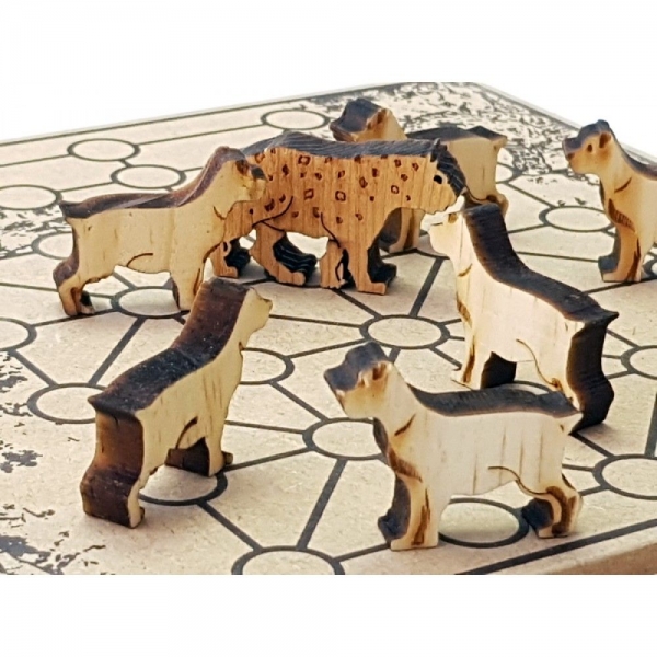 Jogo Da Onça - Mitra - Marrom