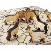 Jogo Da Onça - Mitra - Marrom