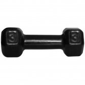 Par de Halteres Sextavado Preto 3KG - Preto