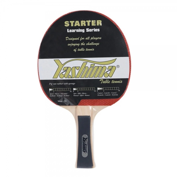 Raquete de Tênis de Mesa Yashima 9423 Pino Clássica - Preto