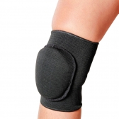 Par de Joelheira Elástica Infantil Acolchoada Vôlei e Futsal - Progne - Preto