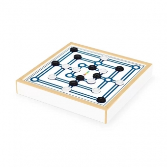 Jogo 3 em 1 Xadrez Damas Trilha com Estojo Junges