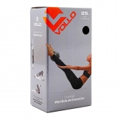 Mini Bola de Exercícios Vollo 25cm - Cinza