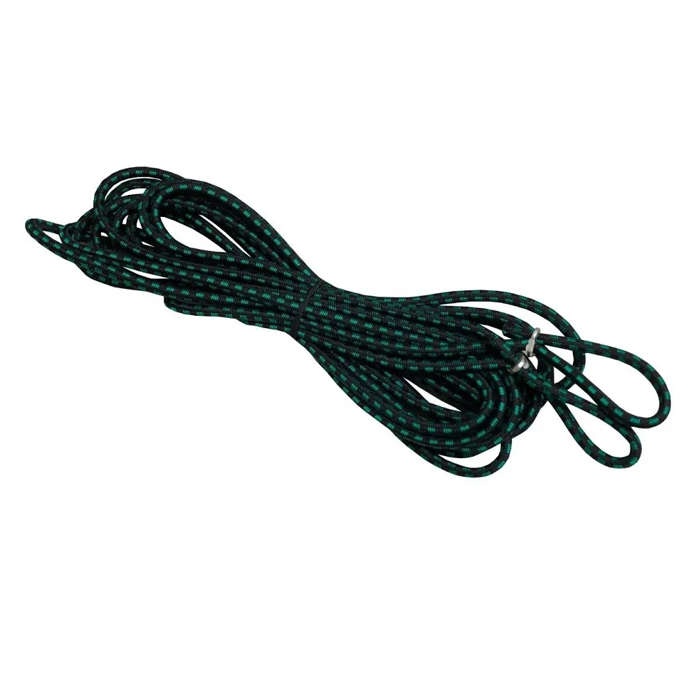 Corda Elástica 10 Metros - Preto/Verde