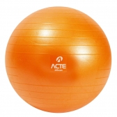 Bola de Pilates Acte Sports 45cm Laranja Com Bomba de Ar T9-45 - Laranja