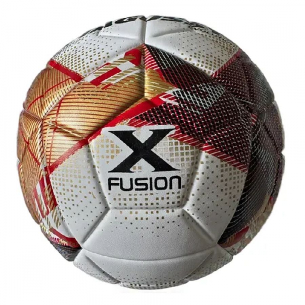 Bola Futsal Magussy Evolution com Guizo - Branco/Vermelho