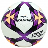Bola de Futebol Kagiva Slick Society - Branco/Roxo