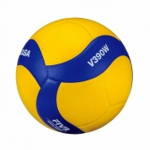 Bola de Voleibol Mikasa V390W - Amarelo/Azul
