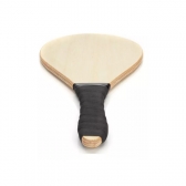Kit Frescobol LCM Com 2 Raquetes e 1 Bola - Preto