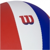 Bola de Vôlei Wilson Match Point Vermelho Branco e Azul - Branco