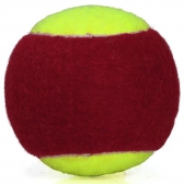 Kit com 30 Bolas de Tênis Spin Soft 25% Amarelo e Vermelho - Amarelo/Vermelho