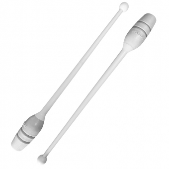 Par de Maça Ginástica Rítmica Conectável Infantil/Juvenil 40cm - Tuimader