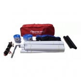 Kit de Beach Tennis Desmontável Semi Profissional - Master Rede - Preto