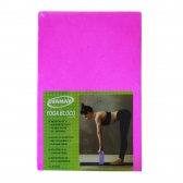 Bloco De Yoga e Pilates EvaMax Rosa - Roxo