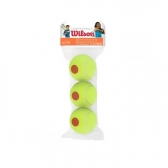 Bola de Tênis Wilson Starter Stage 2 Orange Pacote com 03 Unidades - Laranja