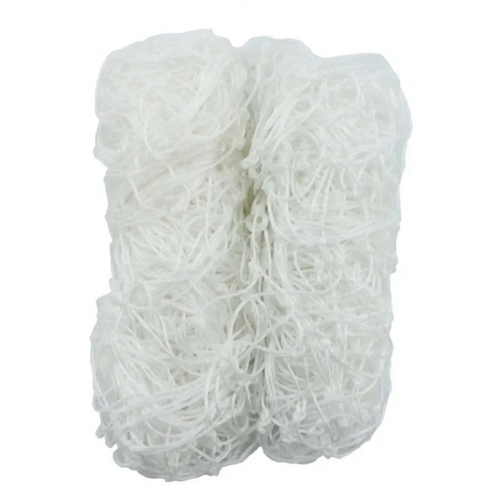 Rede Futebol de Salão Oficial Fio 4 Nylon Spitter - Branco/Branco
