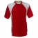 Kit com 20 Camisas Esportivas TRB Vermelho/Branco - Vermelho/Branco