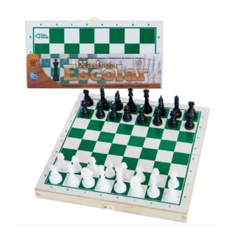 Jogo de Xadrez  Escolar - Pais & Filhos