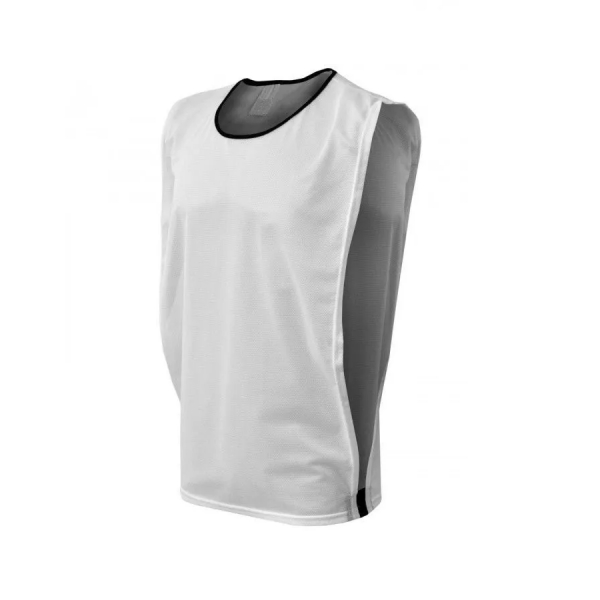 Colete de Treino Adulto TRB para Futebol - Branco/Preto