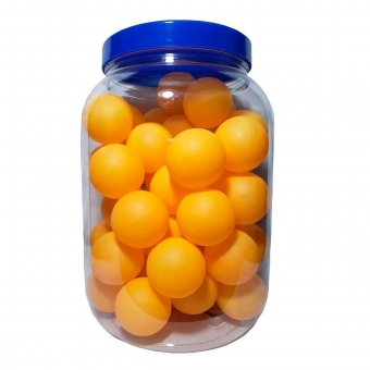 Pote de Bola de Tênis de Mesa AF Brinq com 48 Unidades