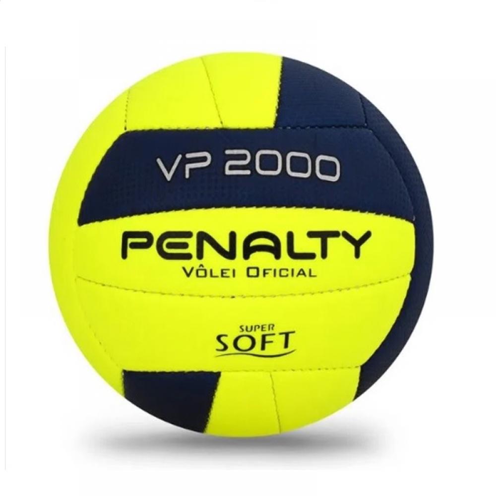 Bola Vôlei Penalty VP 2000 X - Amarelo/Roxo