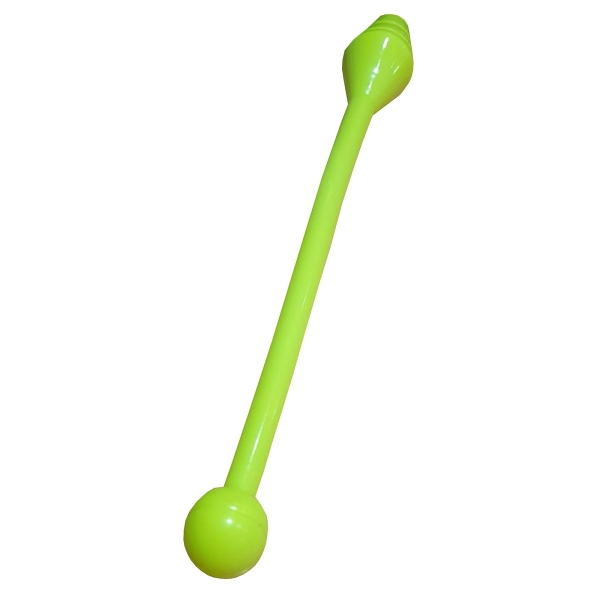 Par de Maça Ginástica Rítmica Oficial Adulto 45 cm - Amarelo