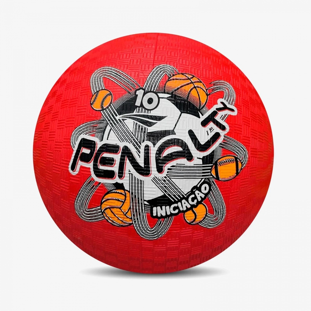 Bola Iniciação Penalty N10 XXIV - Vermelho