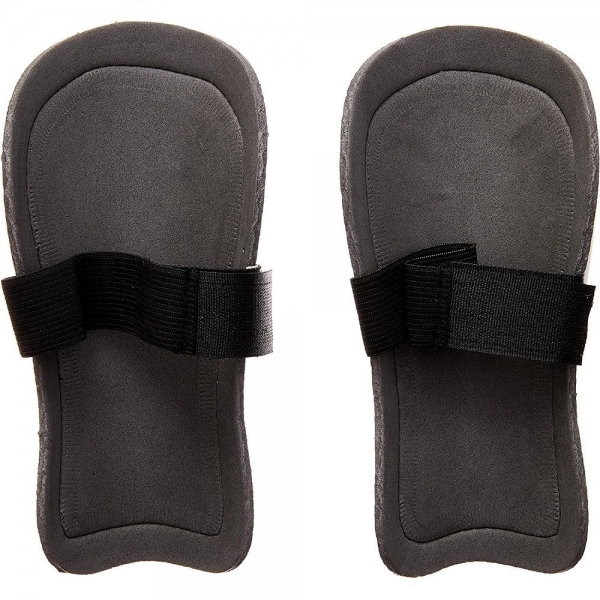 Caneleira Infantil Fraldinha Branca para Futsal, Society e Campo - Progne - Branco/preto