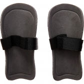 Caneleira Infantil Fraldinha Branca para Futsal, Society e Campo - Progne - Branco/preto