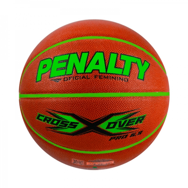 Bola De Basquete Feminino Penalty Crossover Pro 6.9 - Marrom