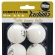 Bola de Tênis de Mesa Yashima 3 Estrelas PVC Com 06 Unidades Branca - Branco