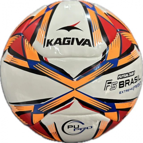 Bola de Futsal Infantil Sub7 Kagiva F5 Extreme Pró - Branco