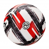 Bola Campo Juvenil Penalty Líder N4 XXVI - Preto/Vermelho