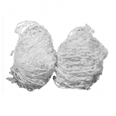 Par de Rede Gol Futsal Véu Fio 2mm Branca - Gismar Redes - Branco