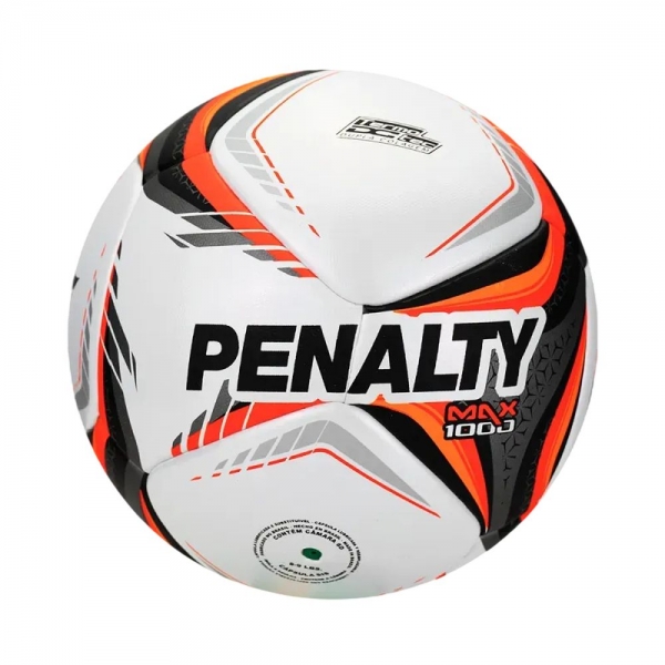Bola Futsal Penalty Max 1000 XXVI Profissional Selo Fifa - Branco/Preto