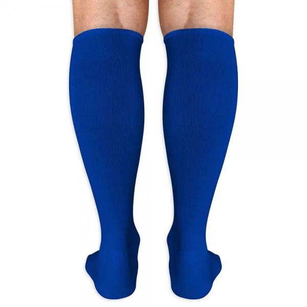 Meião de Futebol Kit Com 6 Pares - Severa - Azul
